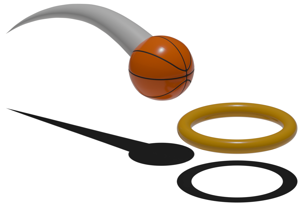 Acción de juego de Pocket Dunk